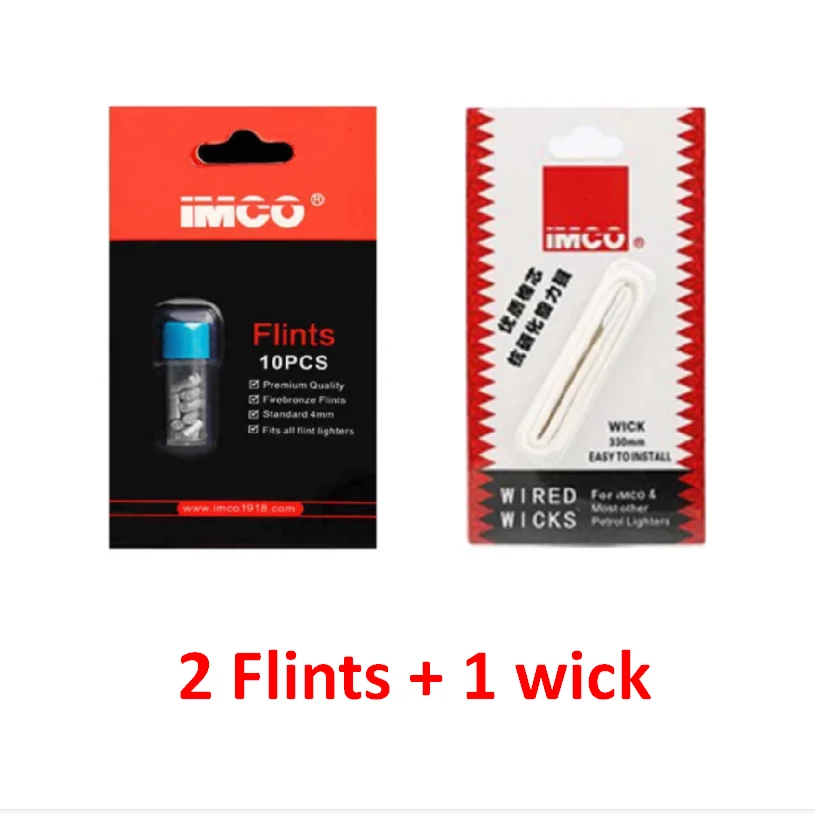 Fire Starting Kit - (2ピース/ロット) オリジナルimco灯油特別なライターフリント綿コア芯ライターアクセサリー