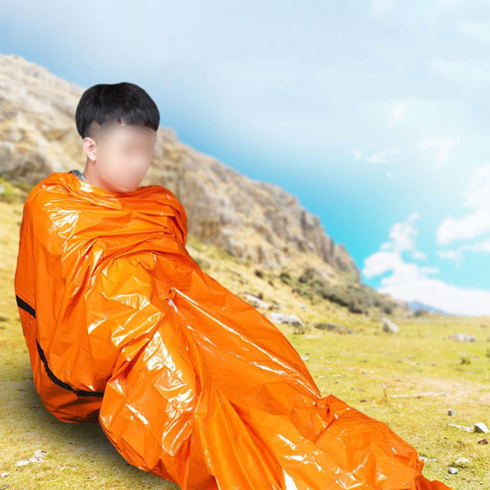 Bivy Bag Emergency - 2個セット 緊急用寝袋 防水 保温 ビビィサック ポータブル