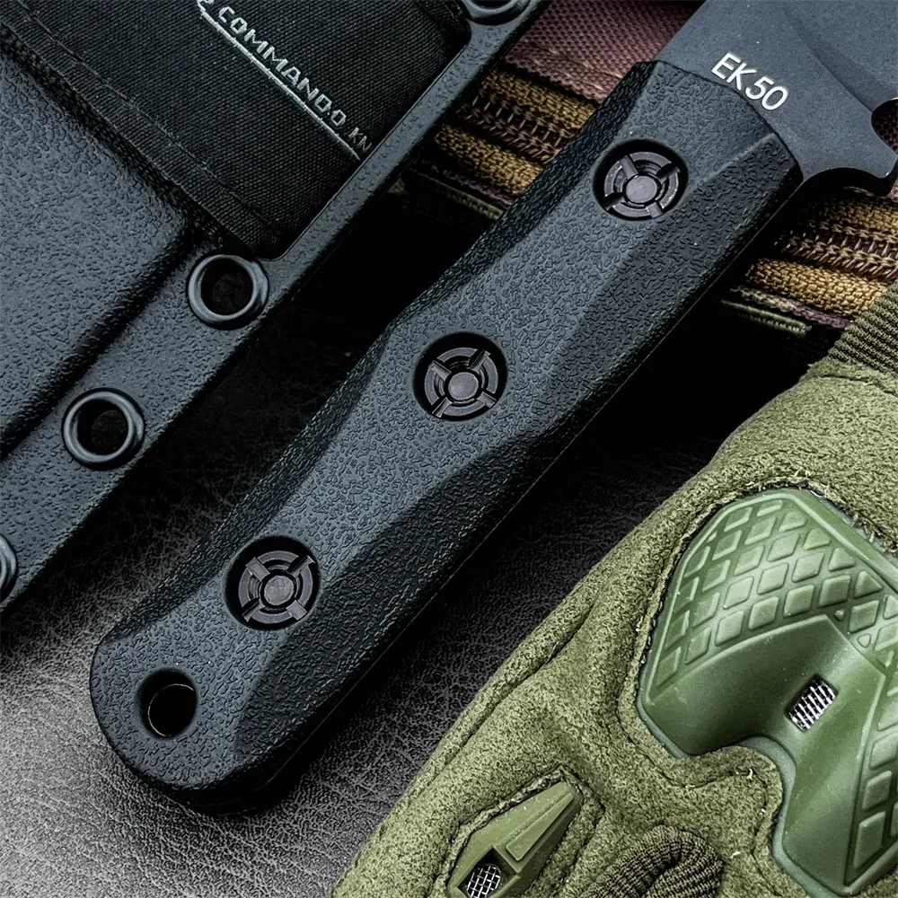 KA-BAR EK50 固定刃ナイフ（シース付き）8Cr13 - Bushcraft Knife Fixed のレビューと価格