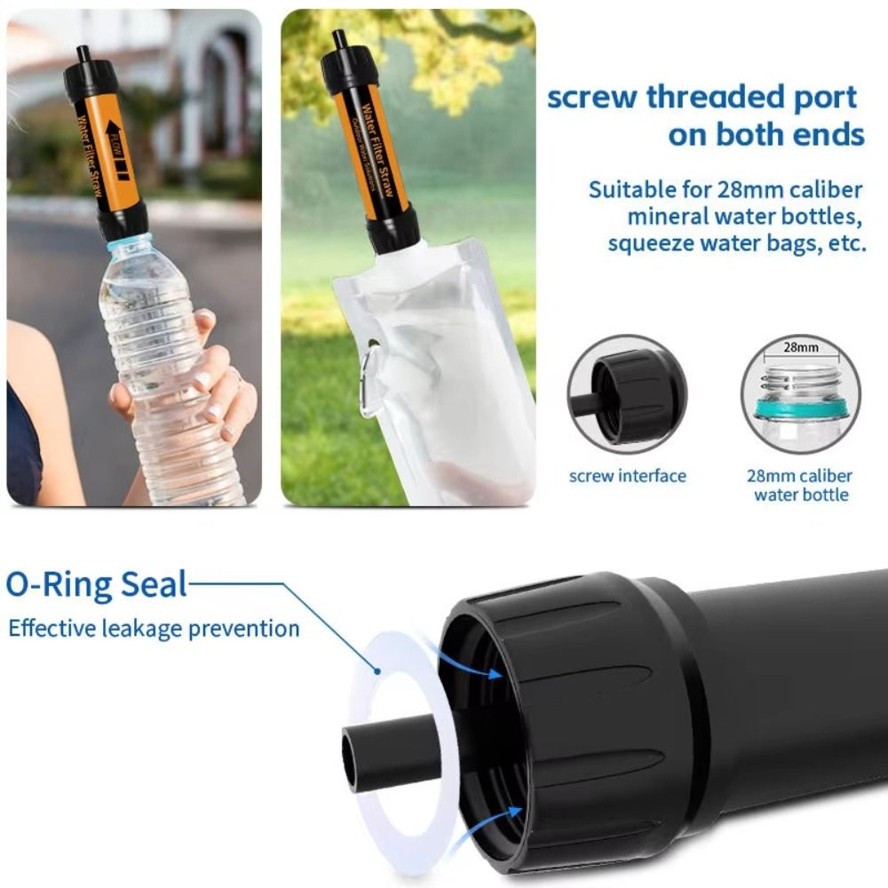 ミニミニ浄水ストロー、浄水ストロー、TUP直飲み浄水ストロー - Water Purification Straw のレビューと価格