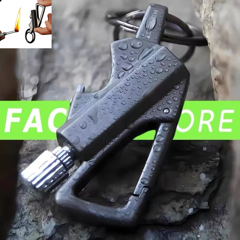 新しい屋外用金属製携帯ライター、不滅の火起こしマッチ、キャン - Fire Starting Kit のレビューと価格