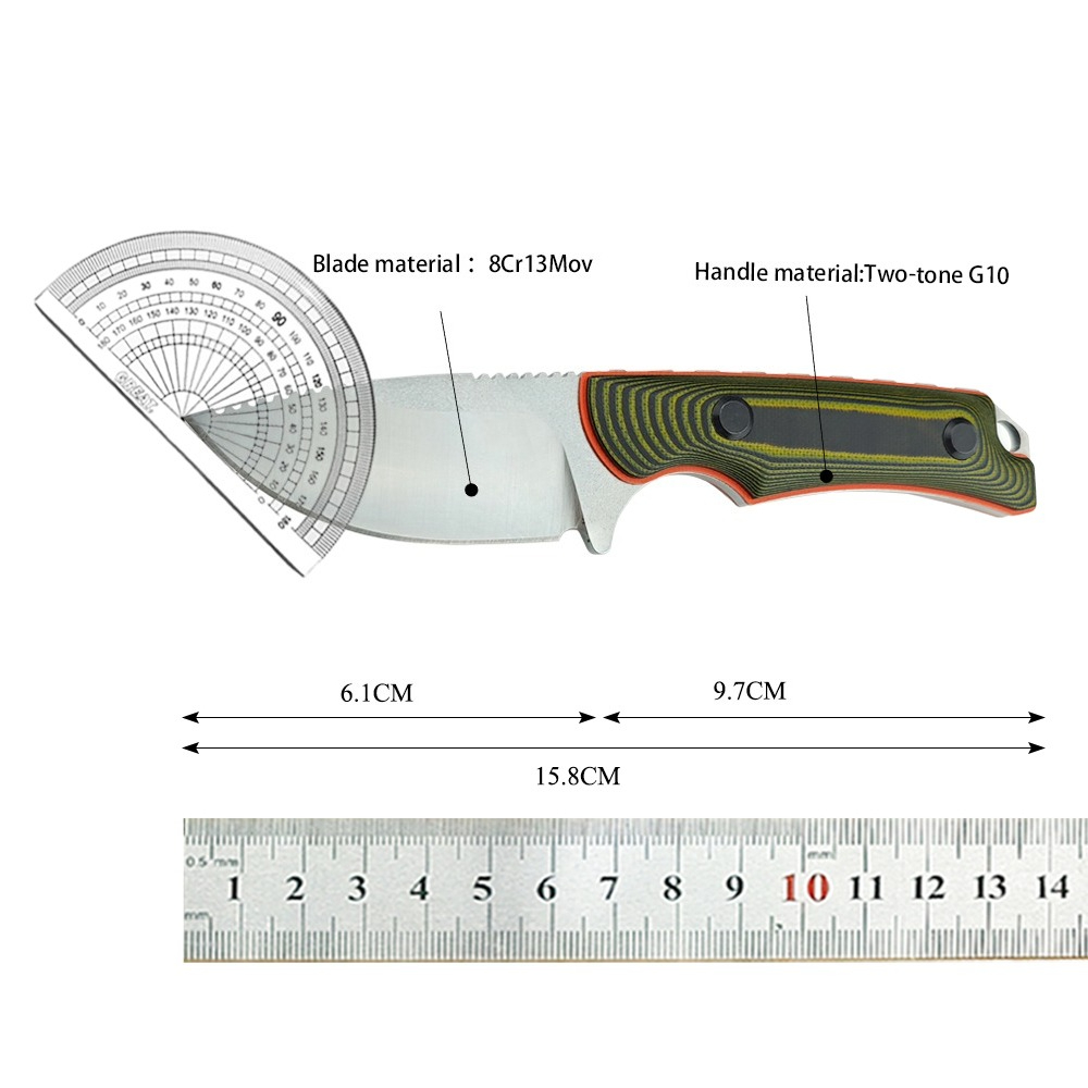 15017 ハイキング バックパッキング トレッキング ユー - Bushcraft Knife Fixed のレビューと価格