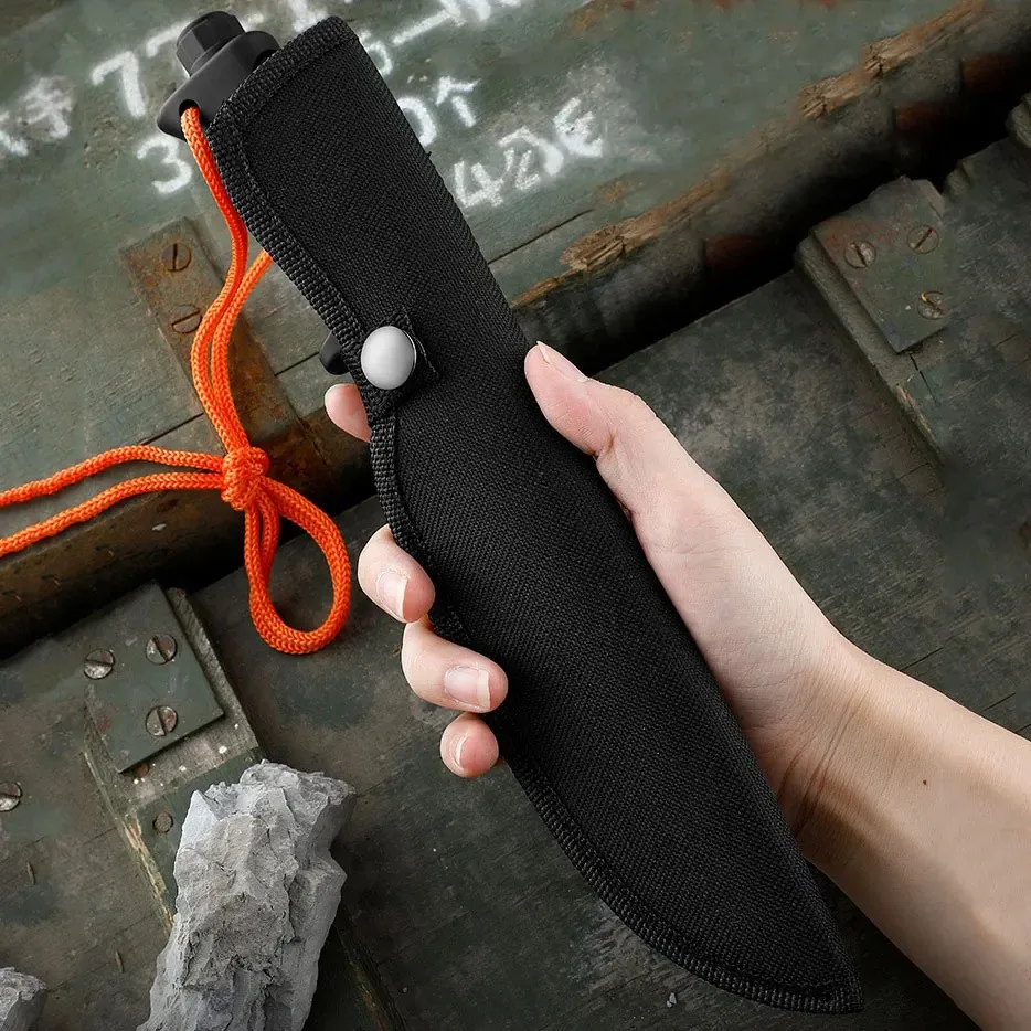 アウトドアEDC固定刃高硬度ストレートナイフ多目的キャンプ・ - Bushcraft Knife Fixed のレビューと価格
